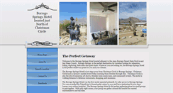 Desktop Screenshot of borregospringsmotel.com